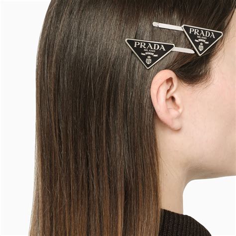 prada clips|Prada Hair Accessories .